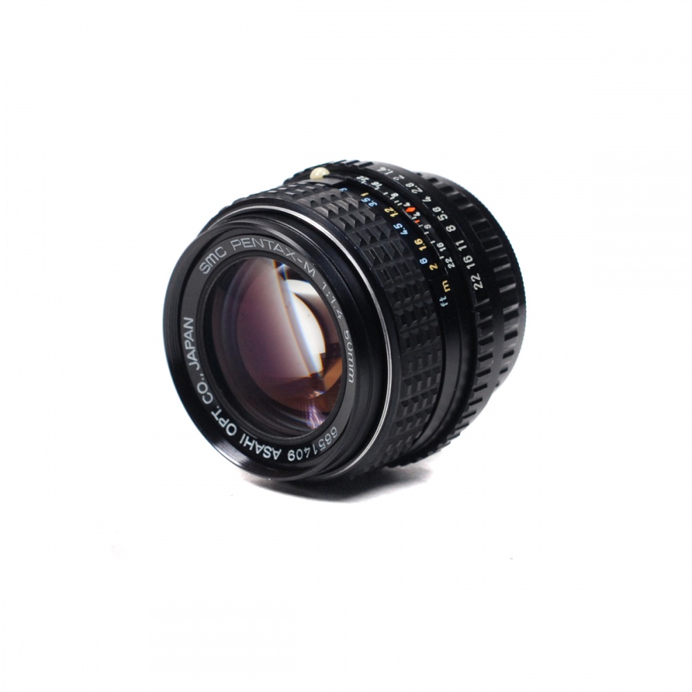 Used Pentax-M SMC 50mm F1.4 Prime Lens